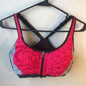 Victoria Secret Sports Bra - Clip and Zip style-36 DD